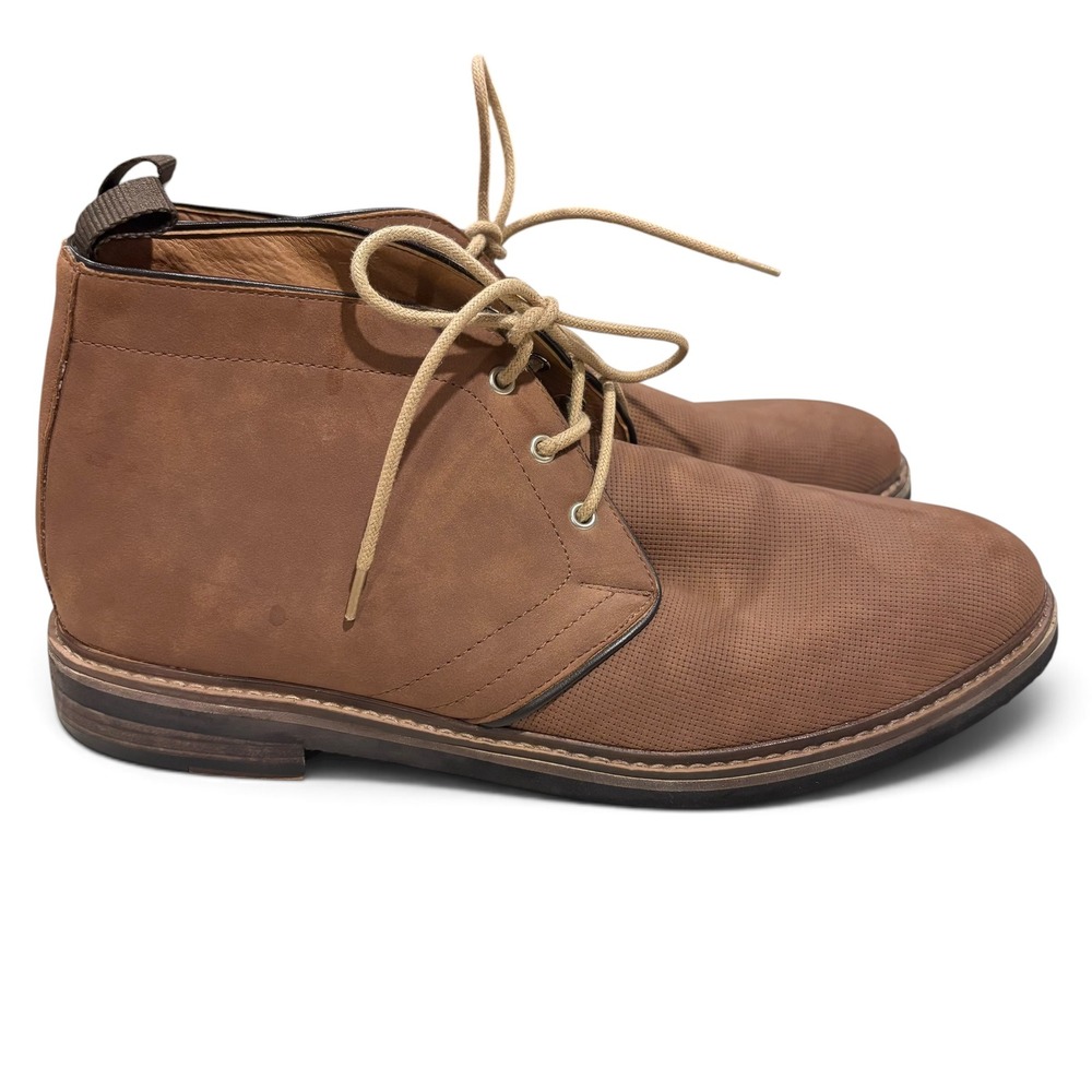 Steve Madden M-Baily Men's 11 M Brown Chukka Boots Lace Up Ankle Dress Casual